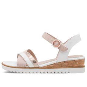   Jana 28762 46596 divatos női tépőzáras telitalpú szandál