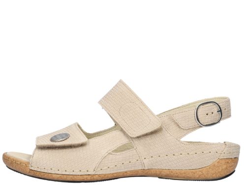 Waldlaufer 342002 173090 női szandál H bőségben, 3 pontos állítható pánttal