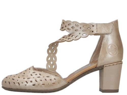 Rieker 41055 62 elegáns női tépőzáras szandálcipő