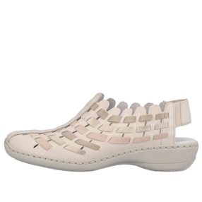 Rieker 413V8 60 bebújós női szandál