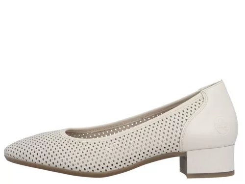 Rieker 43459 60 klasszikus elegáns női lyukacsos pömpsz