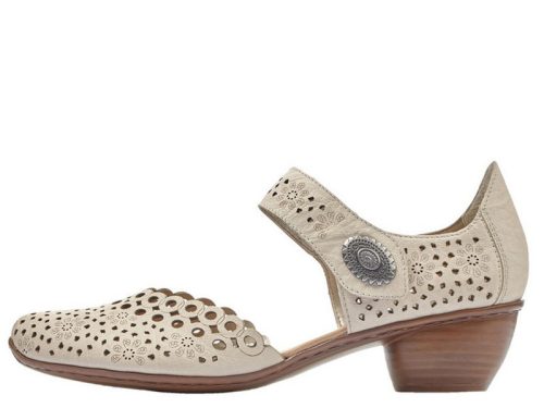 Rieker 43753 60 tépőzáras lyukacsos női nyitott szandálcipő