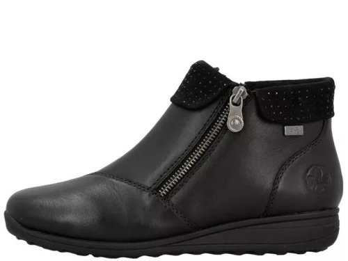 Rieker TEX 47252 00 vízálló női bokacipő