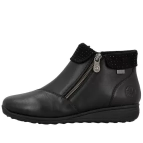 Rieker TEX 47252 00 vízálló női bokacipő