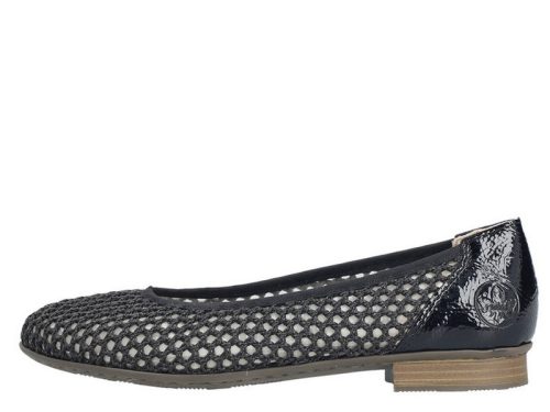 Rieker 51960 00 kényelmes női bebújós balerina cipő