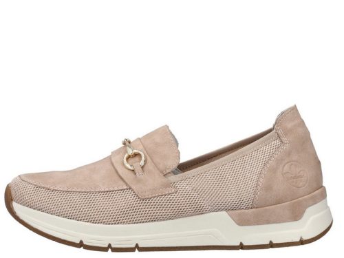 Rieker 58955 31 divatos női bebújós láncos félcipő