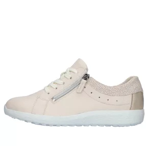   Waldlaufer 634002 316496 divatos női fűzős szarvasbőr sneaker széles bőségben