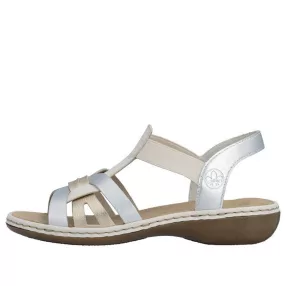 Rieker 65918 91 kényelmes női bebújós szandál