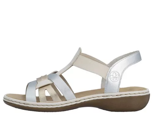 Rieker 65918 91 kényelmes női bebújós szandál