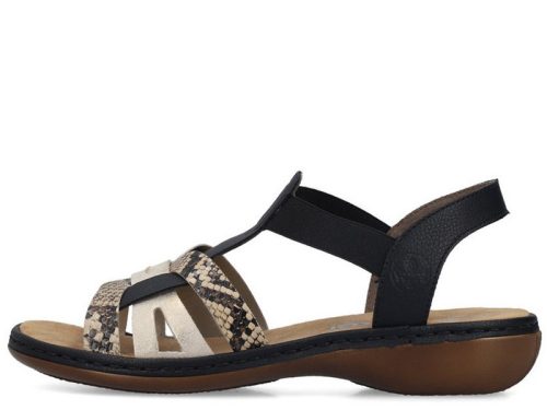 Rieker 65918 92 kényelmes női bebújós szandál