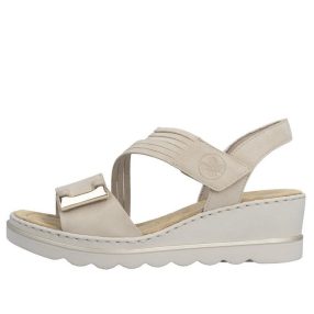   Rieker 67410 62 divatos női tépőzáras telitalpú szandál