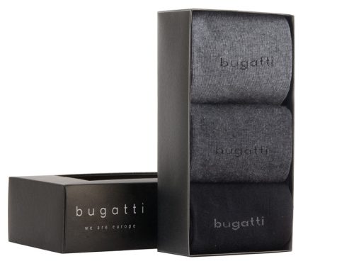 Bugatti 6803X 610 Uni Basix Box férfi zokni 