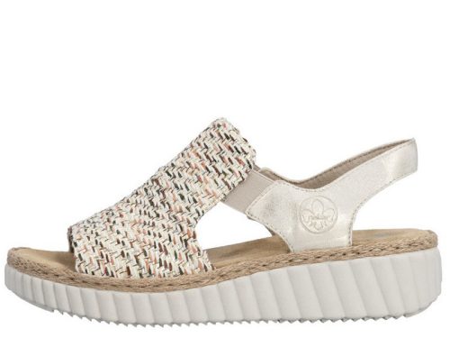 Rieker 69276 60 kényelmes női bebújós szandál