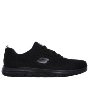 Skechers 77210EC BLK kényelmes női félcipő