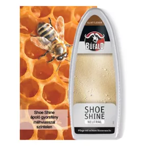 Búfalo Shoe shine gyorsfény méhviasszal