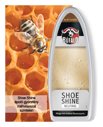 Búfalo Shoe shine gyorsfény méhviasszal