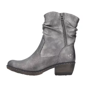   Rieker 93760 90 extravagáns western stílusú női bokacsizma