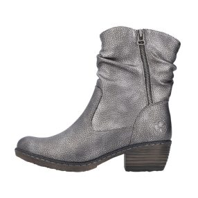   Rieker 93760 90 extravagáns western stílusú női bokacsizma