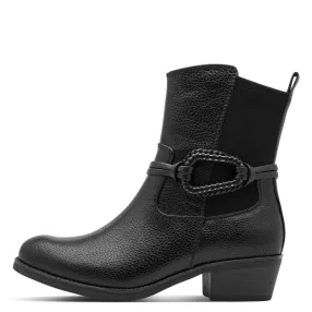   Marco Tozzi 25368 47098 divatos western stílusú női bokacsizma
