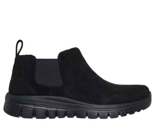 Skechers 100894 BBK kényelmes bebújós női bokacsizma