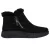 Skechers 168108 BBK női bőr bokacsizma - cipzáras, vízlepergető felsőrésszel