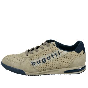   Bugatti A3801 5300 divatos férfi fűzős félcipő lyukacsos felsőrésszel