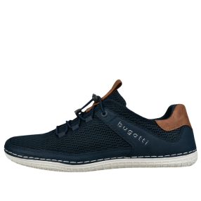   Bugatti AFF12 4100 férfi bebújós félcipő lélegző trikotázsból