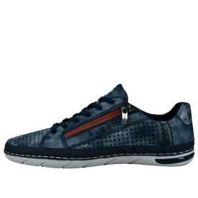   Bugatti ASG05 4100 kényelmes férfi lyukacsos fűzős félcipő