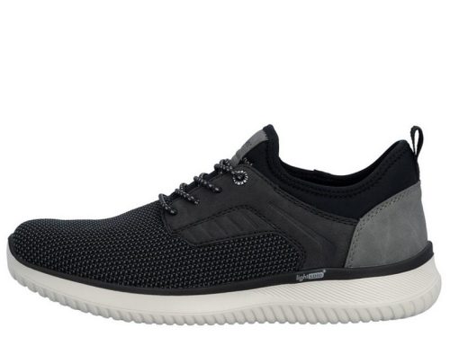 Rieker B9651 00 könnyű bebújós férfi félcipő