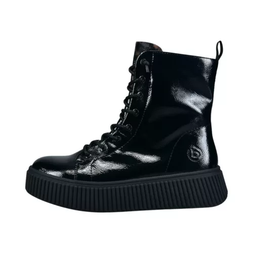 Bugatti AXC30 1082 vagány cipzáras női magasszárú platform sneaker