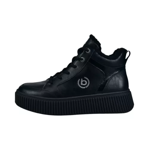 Bugatti AXC50 1010 vagány női fűzős magasszárú platform sneaker