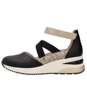   Remonte D2411 03 extravagáns női tépőzáras wedge szandálcipő