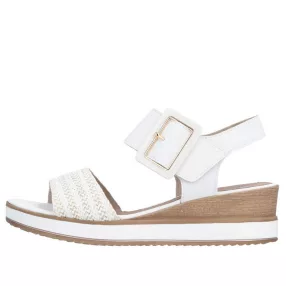   Remonte D6453 81 csinos tépőzáras női telitalpú bőr szandál magasított talpon