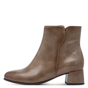   Jana 25365 47236 elegáns, stílusos női bokacsizma széles H bőségben
