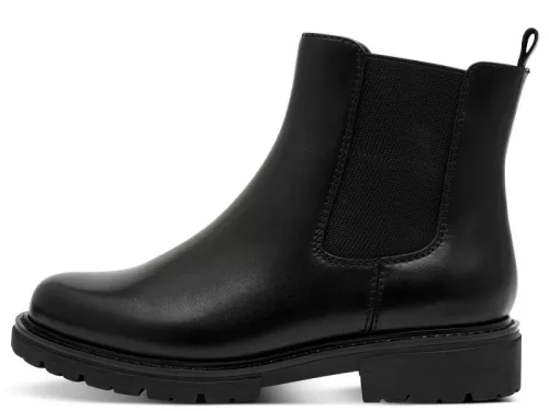 Jana 25700 45001 divatos chelsea stílusú női bokacsizma széles bőségben