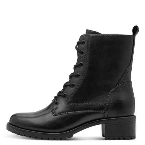 Jana 25733 47001 női bőr bakancs, fűzős, széles bőségben