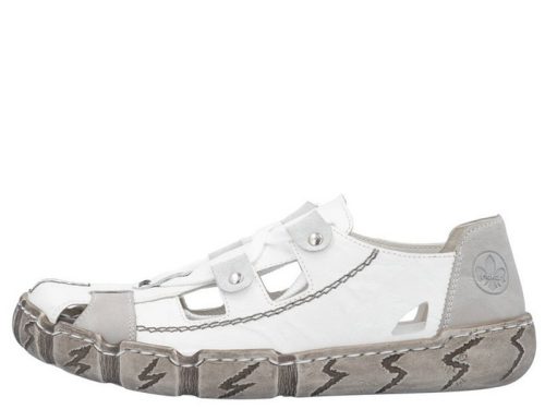 Rieker L0325 80 női fűzős lyukacsos félcipő