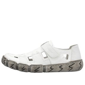 Rieker L0362 80 női tépőzáras lyukacsos félcipő