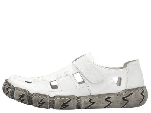 Rieker L0362 80 női tépőzáras lyukacsos félcipő