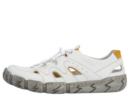 Rieker L0381 80 női bebújós lyukacsos félcipő