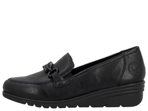 Rieker L5361 00 bebújós női félcipő