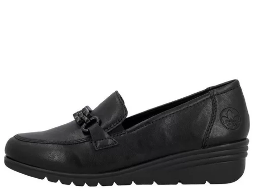 Rieker L5361 00 bebújós női félcipő