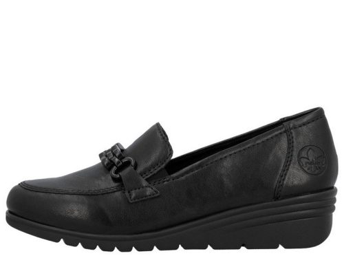 Rieker L5361 00 bebújós női félcipő