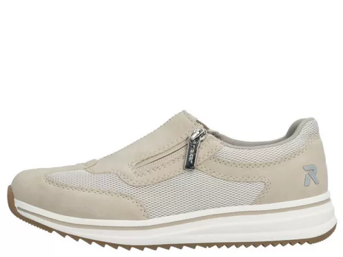 Rieker Sport L5854 62 női sportos cipzáras félcipő