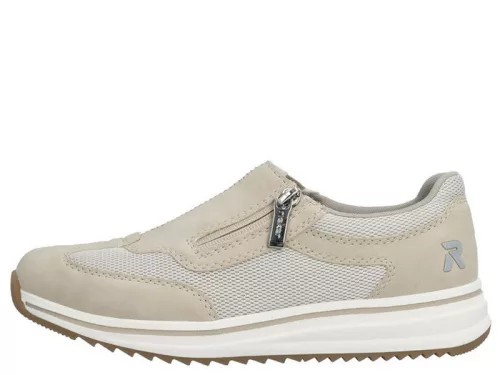 Rieker Sport L5854 62 női sportos cipzáras félcipő