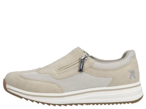 Rieker Sport L5854 62 női sportos cipzáras félcipő