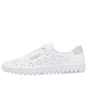 Rieker M2354 80 bebújós női lyukacsos félcipő