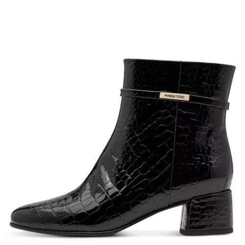 Marco Tozzi 25353 47068 elegáns női magassarkú bokacsizma