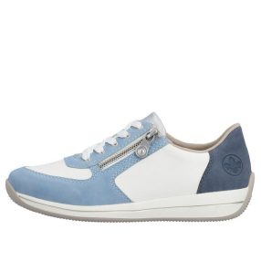 Rieker N1112 10 komfort H széles női fűzős félcipő