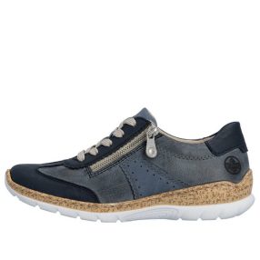 Rieker N4221 14 kényelmes női fűzős félcipő